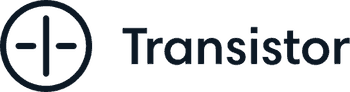 Transistor logo - horizontal