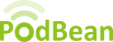 Podbean logo transparent